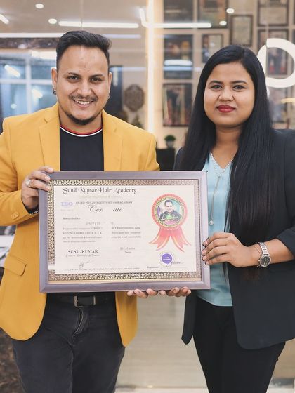 Sunil Kumar - Professional Hairstyling Courses & Training Our Proud Graduates: Student Success photo 43