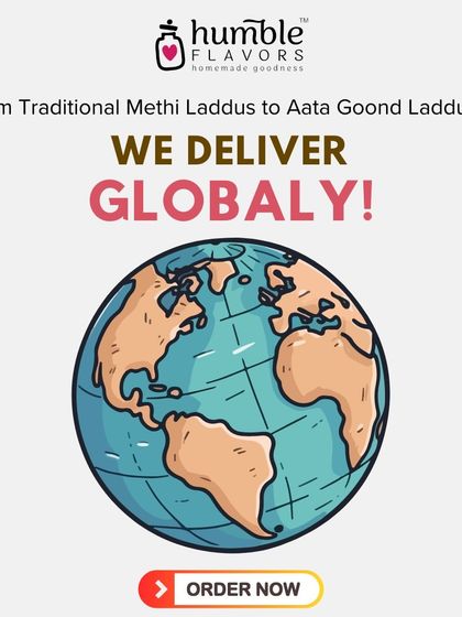 No matter where you are in the world, you can get a taste of my home. I am so happy that I can now deliver my traditional sweets and snacks globally, connecting people to authentic Indian flavors across continents.