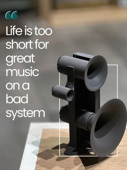 This quote perfectly captures our philosophy. We believe life is too short for great music on a bad system, and our mission is to help you experience music the way the artist intended.