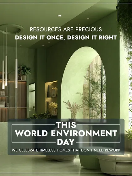 I believe in designing spaces that are built to last, which is the most sustainable approach. By designing it right the first time, we avoid wasteful rework and create a timeless environment that you can enjoy for years to come.