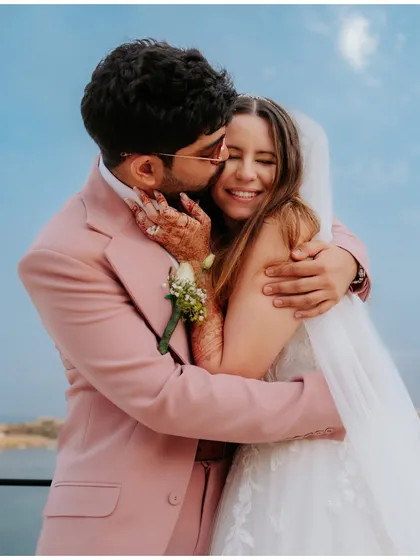 A heartfelt embrace, full of love and happiness. These are the moments that make all the planning worthwhile.