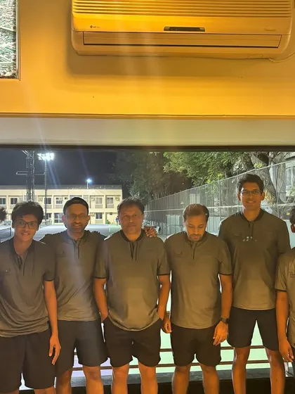 A group photo of some of our Yellow Batch players and coaches. We foster a strong sense of team spirit.