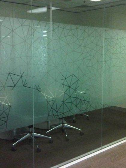 Wall Mind - Window Treatments Frosted Glass Films: Privacy for Your Office photo 16