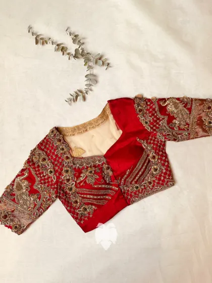 Blouse House by Mahitha Prasad - Custom Blouse Design & Embroidery Muhurtham Masterpieces: The Bridal Edit photo 6