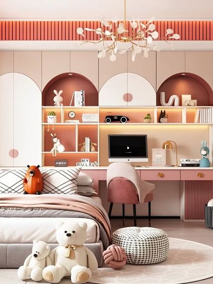 Dreaming in Colors & Textures - Modular Interiors & Room Renovation Imaginative Kids' & Teen Rooms photo 19