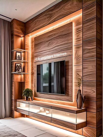 Interiors - Modular & Custom Furniture Design Living Room TV & Media Units photo 7