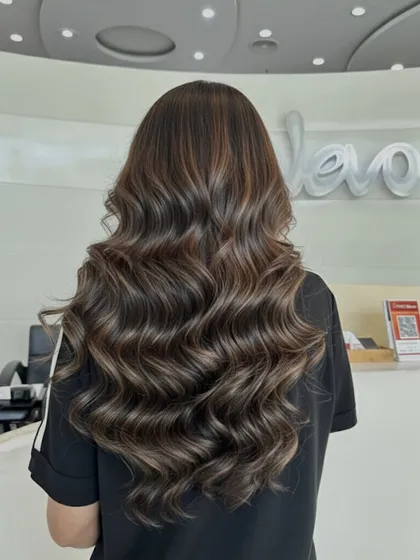 Mushroom Brown magic in motion. This is the perfect balance of brown and ash, creating a neutral, earthy tone that is very on-trend.