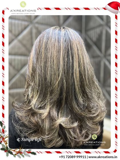 These expertly woven highlights create a rich, textured look. The mix of tones provides a sophisticated finish that is both modern and timeless.