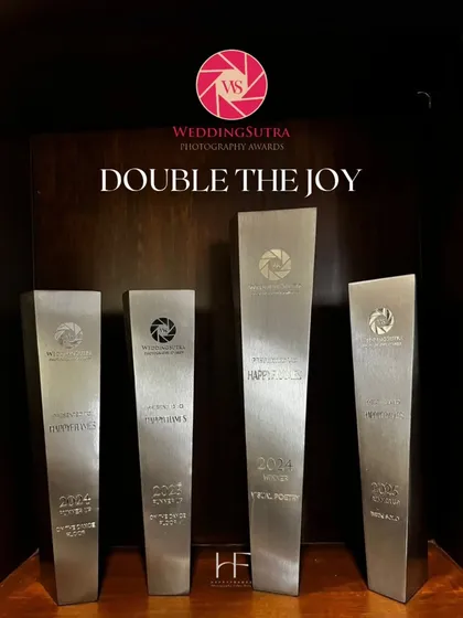 Double the joy. Our collection of WeddingSutra awards represents countless hours of passion, dedication, and the beautiful stories we've had the honor to capture.
