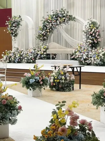 Decor by Aditya - Event Design & Decoration Elegant Receptions & Sangeet Nights photo 23