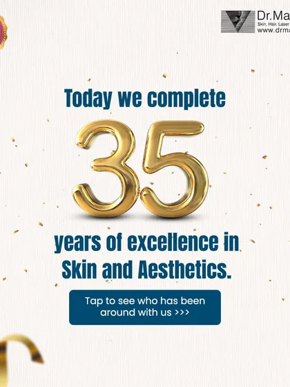 For 35 years, we have been committed to excellence in skin and aesthetics. This milestone represents our long history of innovation and dedication to our patients.