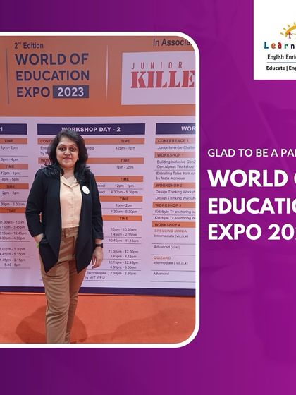 I was glad to be a part of the World of Education Expo. Attending these events helps me stay connected with the latest in education and build valuable connections, ensuring Learner's Hub is always offering the best to our students.
