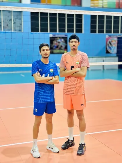 The pathway to the top is clear at LPN. Huge congratulations to our boys, Harsh Nagar and Harnoor Sandhu, on their selection for the Under-18 Indian Volleyball Team. This is what dedication looks like.