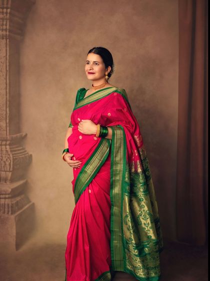 Anitha - Maternity Photography Timeless Traditions: Saree & Cultural Shoots photo 4