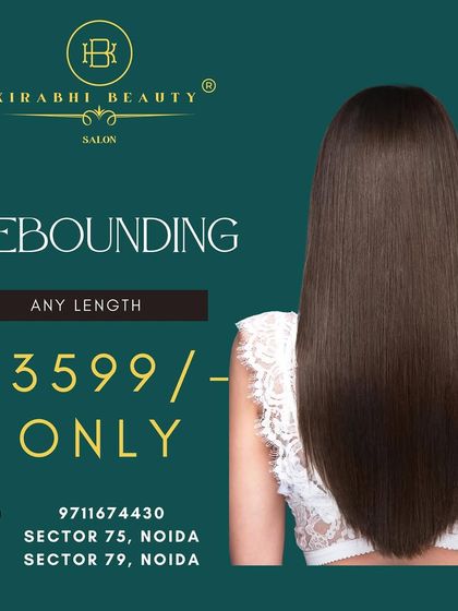 If you're looking for a long-lasting straight style, hair rebounding is an excellent choice. I can give you that pin-straight look you've always wanted, making your hair easy to care for.