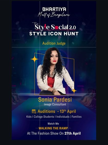 I was invited to be an audition judge for 'The Style Social 2.0 Style Icon Hunt'. My role was to identify individuals with a strong sense of personal style and the potential to become fashion influencers.