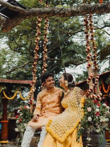 Amanati Events - Wedding Design & Decoration Vibrant Haldi & Mehendi Events photo 17