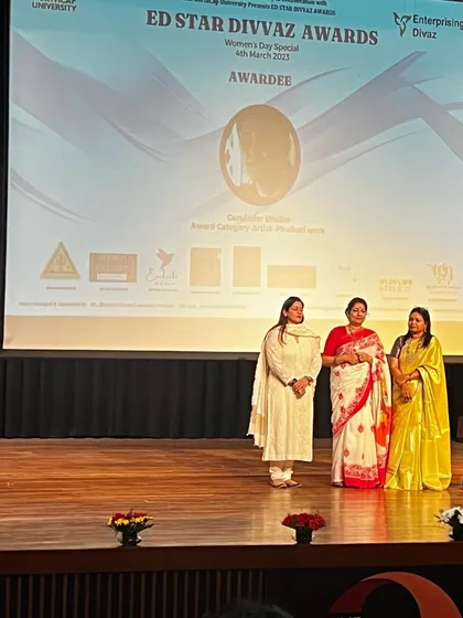 On stage at the ED Star Divvaz Awards. It is always an honor to be invited to events that celebrate and empower women.