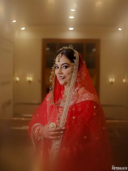 Some more stunning portraits of Kannu. I ensure the makeup looks beautiful from every angle, whether it's a close-up or a candid shot.