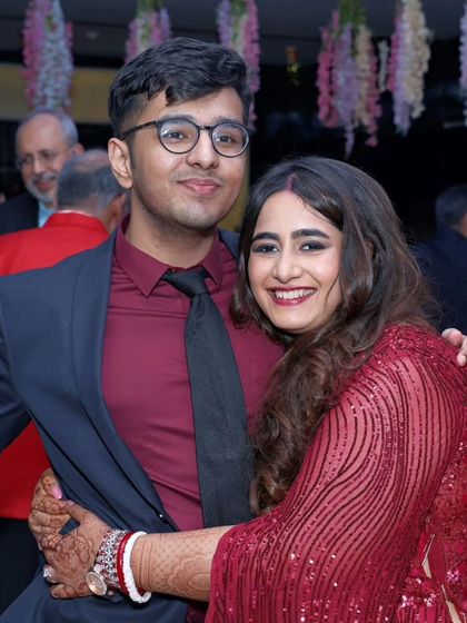 Glamorous Reception & Sangeet Styles photo 46