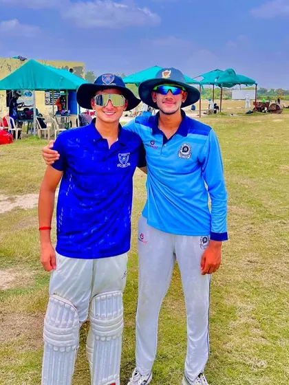 Two of our finest. Academy boys Pranav Pant and Dhruv Chumbak celebrating their selection for the DDCA Delhi U-19 squad.