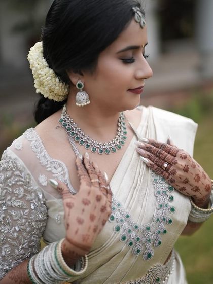 Anthariya by Nidhi Gowda - Ethnic Wear Design & Embroidery Courses Our Beautiful Brides & Clients photo 17