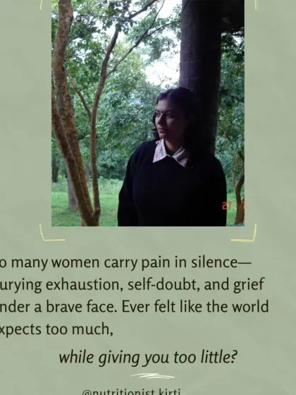 So many women carry pain in silence, burying exhaustion and self-doubt under a brave face. Have you ever felt like the world expects too much while giving you too little? You are not alone.