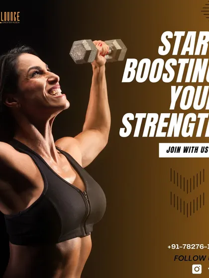 This image captures the intensity of a shoulder press, a fundamental exercise for building upper body strength and muscle.