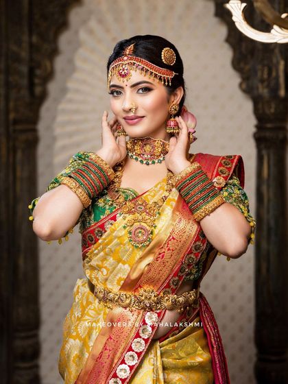 Makeovers by Mahalakshmi - Bridal & Wedding Makeup Timeless Muhurtham Looks photo 90