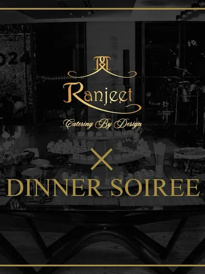 A graphic celebrating a successful Dinner Soiree, representing our role in curating dream events from start to finish.