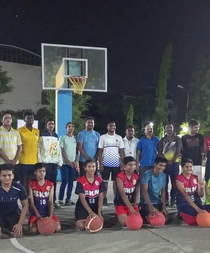 A group photo from the training camp in Aurangabad, where Coach Rohit shared his knowledge with young, aspiring players.