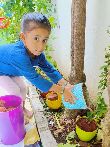 Purple Asters - Preschool & Daycare Making Memories: Special School Days photo 20