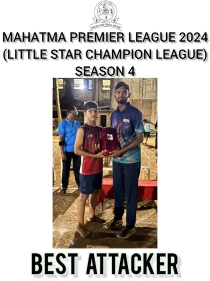 The Best Attacker award from MPL Season 4.
