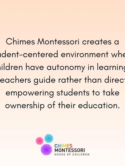 Chimes Montessori - Toddler Program (From 18 months) The Montessori Way: Learning for Life photo 66