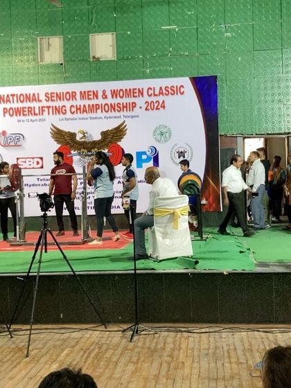 Deepa's dominant performance at the National Open Championship in Hyderabad. In just 6 months of coaching, this 44-year-old mother of two added 92.5kg to her total, setting multiple national records and winning gold.