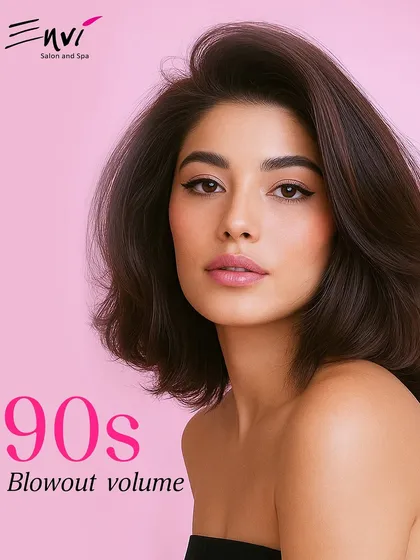 Bringing back the iconic 90s Blowout Volume. We create big, bouncy, and beautiful hair that has movement and makes a statement.