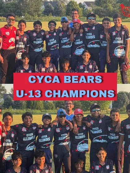 The CYCA Bears U-13 team, another championship squad from the Illinois Hub Tournament.