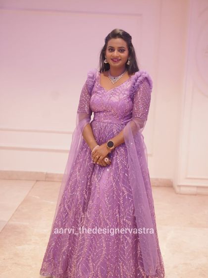 Aarvi The Designer Vastra - Custom Ethnic & Bridal Wear Design Langa Davani, Lehengas & Gowns photo 19