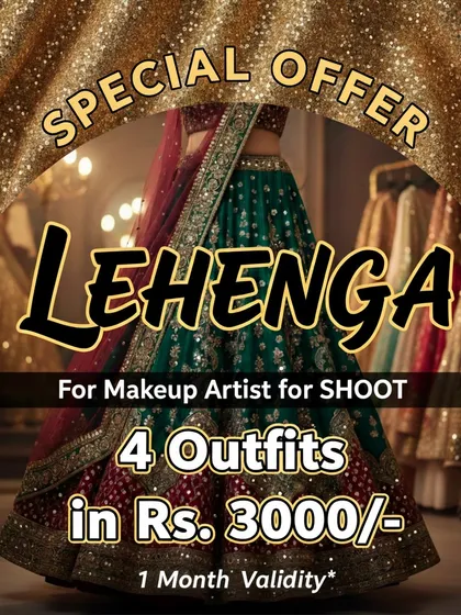 A special offer just for makeup artists. Build a stunning portfolio with a variety of my trendiest outfits at a great price. Let's collaborate and create some magic.