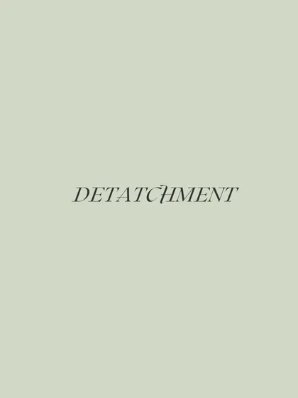 Detachment, or Vairagya, is the third attribute. It means performing actions with full dedication but without being attached to the results of those actions.