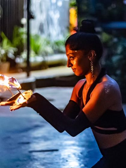 Gowri Murthy - Flow Arts Instruction & Performance Fire & LED Shows photo 4