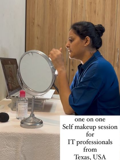 Shikha Agarwal - Personal Self-Makeup Classes My Teaching Style: One-on-One Sessions photo 72