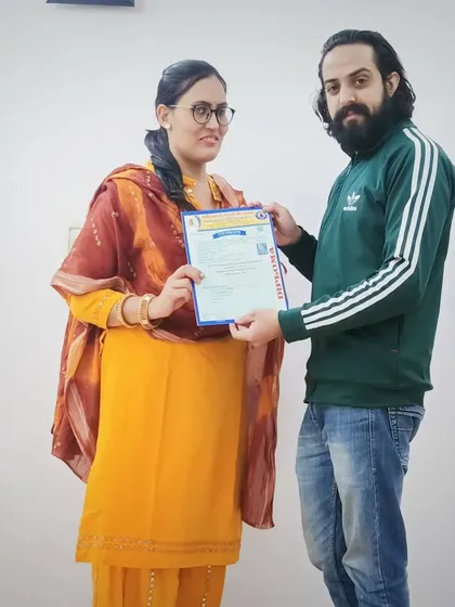 Congratulations to this new yoga teacher on her certification. My goal is to empower my students with the skills to teach with confidence and authenticity.