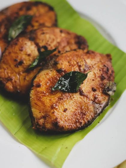 Golden-brown fried fish, a classic from the coastal regions of India. We teach you how to get that perfect crispy texture while keeping the inside moist and flaky.