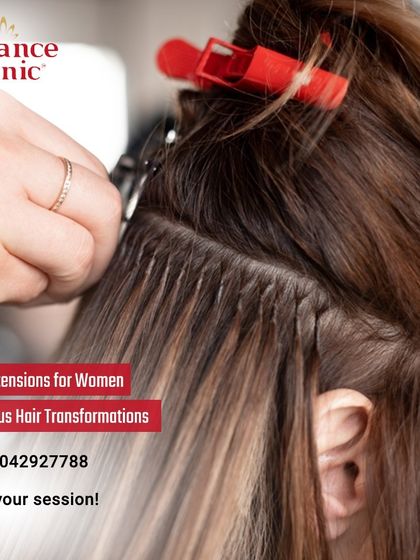 Gorgeous hair transformations are my specialty. These extensions are being applied to create a fuller, more dynamic hairstyle for my client.