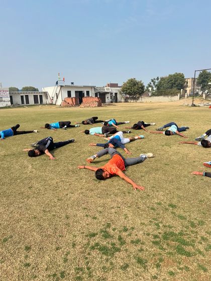 Cooling down with essential stretches. Mobility and flexibility are not optional extras; they are fundamental for injury prevention and ensuring a long, successful career. We take recovery as seriously as we take training.