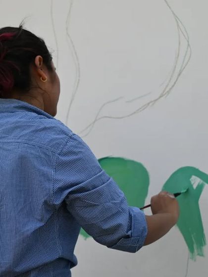 Anupama - Custom Artwork & Murals The Artist's Corner: My Studio, Process & Musings photo 53