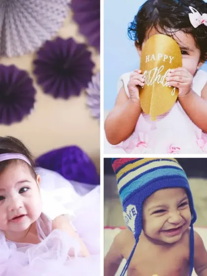 A collage showcasing the many moods and milestones of childhood. From happy smiles to playful poses, these photos celebrate the journey of growing up.