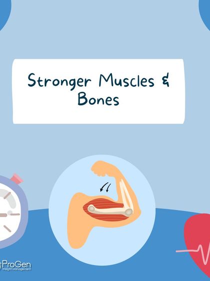 Exercise, especially strength training, helps build stronger muscles and bones. This is vital for a healthy metabolism and preventing injury.