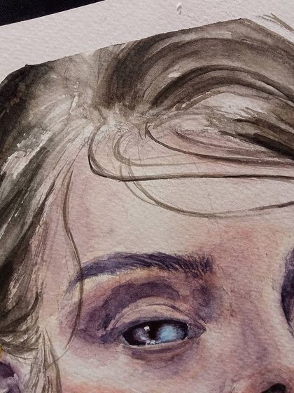 Megha Vinod - Custom Portraits & Illustrations Stylized Watercolor & Mixed Media photo 12